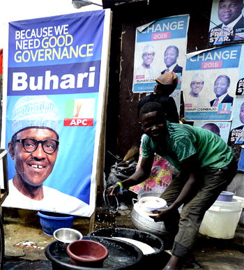 Buhari says he would do his best to secure the future if given the mandate