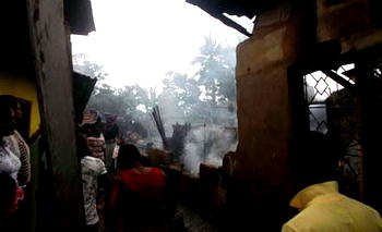 Five buildings razed in Calabar fire