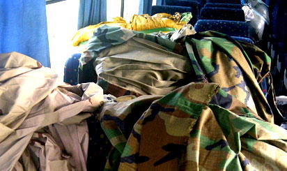 Police intercept bus-load of Kaduna-bound Army uniform