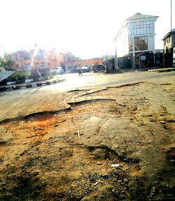 After 4yrs, Lagos starts palliative work on Ayobo-Ipaja road