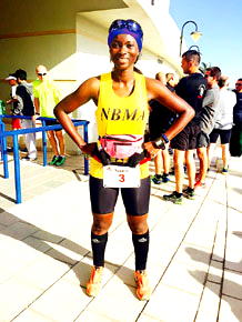 Omatsola Morgan marathon mum with a big heart