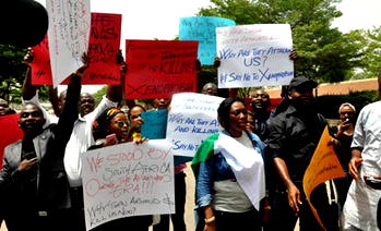 Xenophobic attacks: Youths give SA 24-hour ultimatum, says ‘Zuma, police not doing enough’