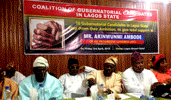 10 governorship candidates step down for Ambode in Lagos