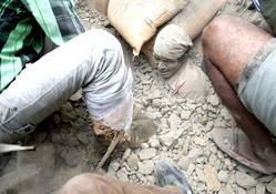 Woman pulled alive from wreckage after Nepal quake