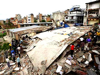 Nepal official says 250 feared missing after avalanche