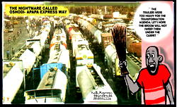 Oshodi-Apapa Expressway gridlock: Lagos gives tanker, truck drivers 48 hrs to relocate