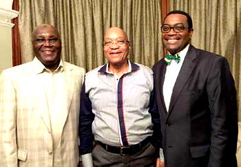 Why Buhari sends Atiku to Zuma to lobby for Adesina for AfDB presidency
