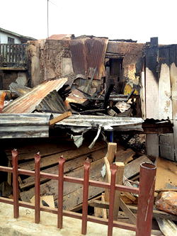 Hoodlums  loot shops, as inferno wreaks havoc in Akure