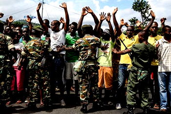 EU suspends Burundi government aid over violence