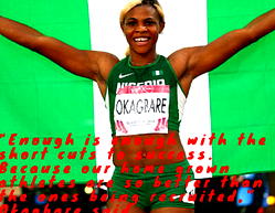 Okagbare is fighting for us – Egwero