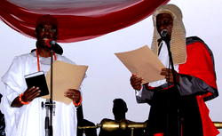 Okowa assumes office, suspends civil service recruitment exercise