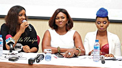 Omotola ,Yemi Alade and Waje fight poverty through music