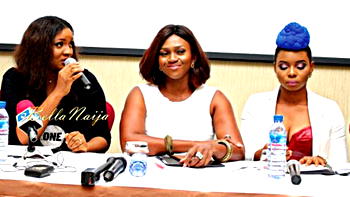 Omotola ,Yemi Alade and Waje fight poverty through music