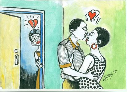 Why can't he let go his wife for our love? - Vanguard News