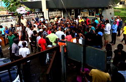 Two injured as students protest at LUTH