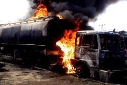 Obiano weeps as 69 burnt to death in Onitsha petrol  tanker accident