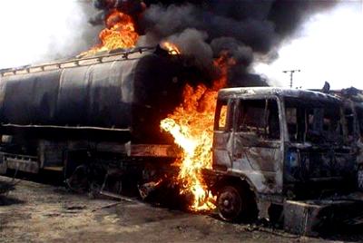 Tanker explosion: Welder burnt to death, 3 sustain burns in Awka