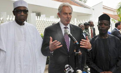 There is tremendous support for you internationally, Blair tells Buhari