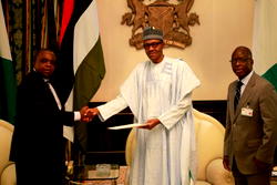 Photos: Cameroonian special envoy visits Buhari