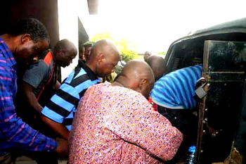 CBN N8bn: Accused weeps  as children appear in court