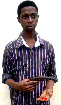 20-yr-old arrested  for robbery
