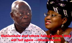 Between Adams Oshiomhole and Ngozi Okonjo-Iweala