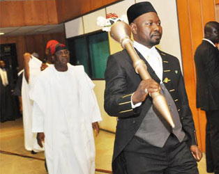 Mark, Ekweremadu leave NASS premises without convoy, aides