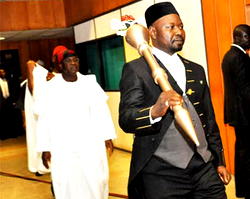 Mark, Ekweremadu leave NASS premises without convoy, aides