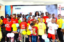 Shuga reaches out to disabled children