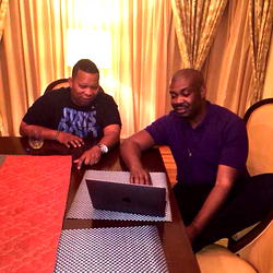 Don Jazzy dazzles Dj Mannie Fresh