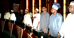 Breaking news: Buhari, 36 govs in crucial meeting