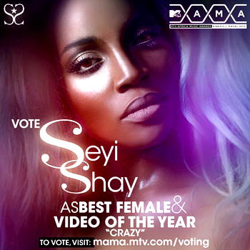 Seyi Shay grabs 2 nominations at MAMAs 2015