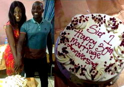 47 year old Samson Siasia celeberates 30th wedding anniversary