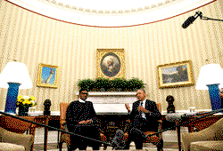 The Tales of Two Presidential Visits