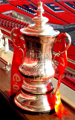 Arsenal display FA Cup in Lagos