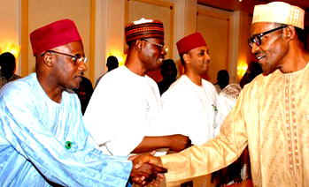 Breaking news:  Accept party supremacy, Buhari tells Senators, Reps