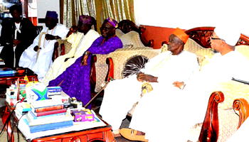 Ooni: Aregbesola in closed-door meeting with Ife Royal Council