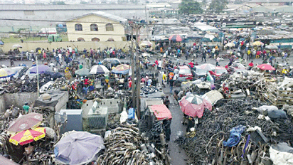 Fire guts Ladipo Market, displaces 100 traders