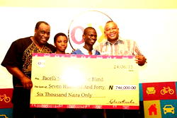 OLX donates to the blind