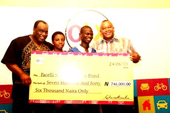 OLX donates to the blind
