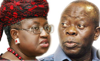 The questions Okonjo-Iweala could not answer by Oshiomhole