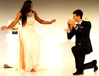 Photos: Wimbledon Champions Serena Williams, Djokovic take to dance floor