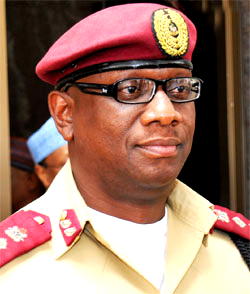 Oyeyemi reassures of more welfare schemes as he presents land title documents to FRSC staff