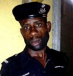 I don’t know Solomon Arase – Fake policeman