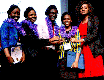 Four brilliant Nigerian girls win 2015 Global Technovation Challenge