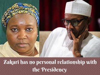 Buhari has no personal relationship with Zakari, Presidency tells PDP