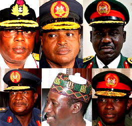 Service chiefs assume office today