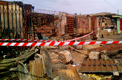 Lagos fire disaster: Dead children begged mother not to lock them in