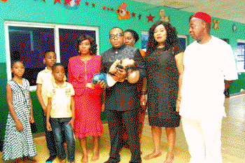 Nollywood stars, cleric at 40 celebrate with Kirikiri inmates, special children