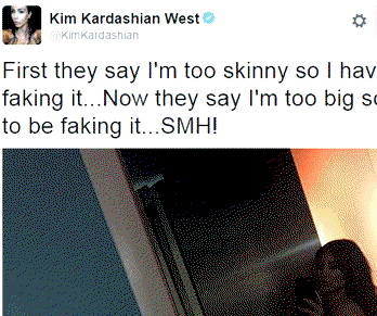 Yummiest mum, Kim Kardashian shares nude pic